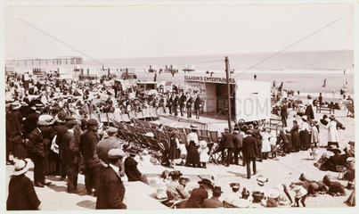 Ellison's beach entertainers  c 1910.