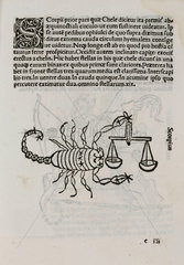 The constellation of Scorpio  1488.