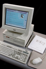 Desktop PC displaying Multi MIMSY main screen  1996.