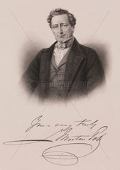 Sir Samuel Morton Peto  English contractor and politician  c 1850s.