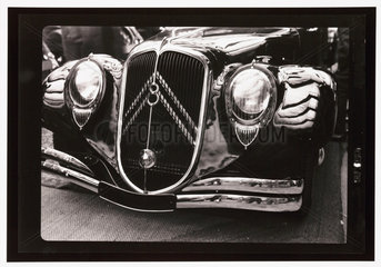 Citroen V8 prototype saloon car  1930s.