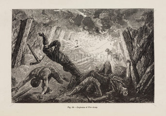 ‘Explosion of Fire-damp’  1869.