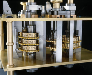 Trial piece for Babbage’s Difference Engine No 2  1985-91.