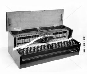 Wheatstone typewriter  1851.