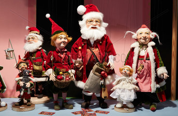 Frankfurt  Deutschland  Firma Maxi Marionetten auf der Messe Christmasworld 2015