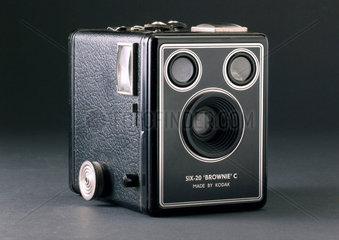 Kodak ‘Six-20 Brownie C’ roll film box camera  c 1948.