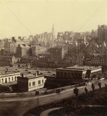 Waverley Bridge  Edinburgh  mid-late 19th century.