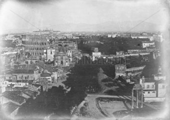'Rome  Panorama from the Capitol Tower'  June 1841.