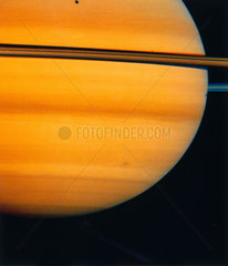 Saturn and its rings  1980.