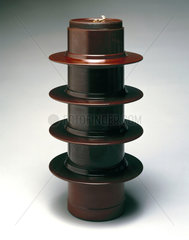 Insulator from the Philips Million-Volt Accelerator  1937.
