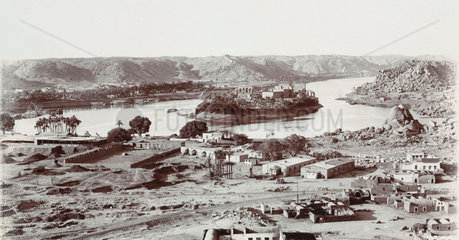 View of Aswan  Abu Simbel  Egypt  1900-1901.