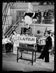 Acrobatic show  Radiolympia  London  1938.