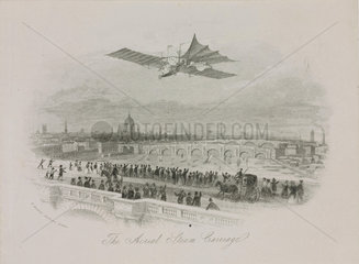 ‘The Aerial Steam Carriage’  c 1842.