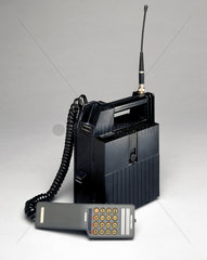 Vodafone transportable mobile phone  1985.