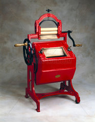 The 'Vowel Y' washing machine and wringer  1897.