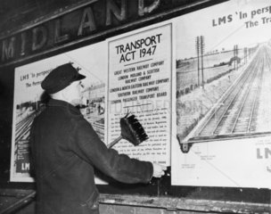 Transport Act  30 December 1947.