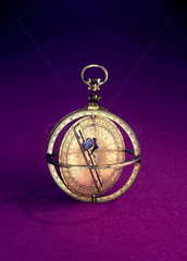 Brass armillary astrolabe  1661.