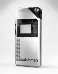 Sony Watchman 'Voyager' pocket television receiver  1982.