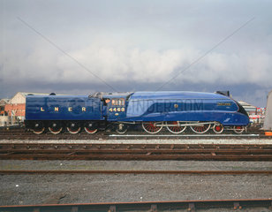 ‘Mallard'  London & North Eastern Railway locomotive no 4468  1938.