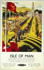'Isle of Man - Tynwald Hill'  1950.