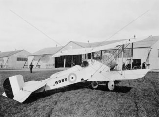 Bristol Scout type aircraft D 8988.