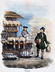 'Food'  c 1845.