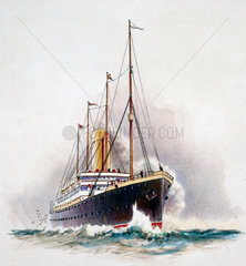 Cunard Line steamship  1904.