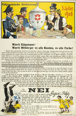 Swiss anti-absinthe referendum  1908.