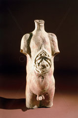 Votive male torso  Roman  200BC-200AD.