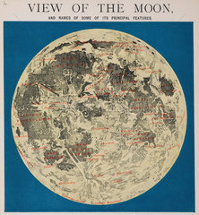 'View of the Moon'  c 1850.