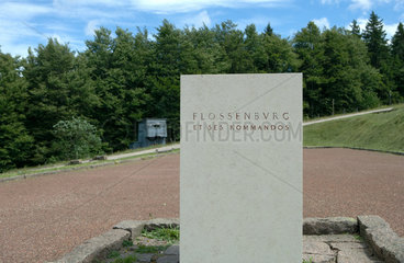Natzwiller  Frankreich  Gedenkstein auf dem Gelaende des KZ Natzweiler-Struthof