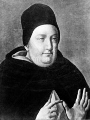 Saint Thomas Aquinas  mid 13th century.