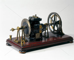 Wheatstone eccentric disc type electromagnetic engine  1841