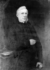 Joseph Pease  1874. Portrait in oils by H J