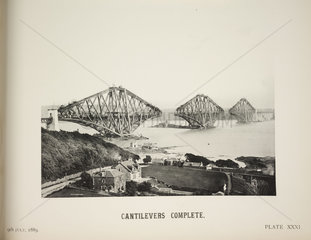 'Cantilevers Complete'  1889.