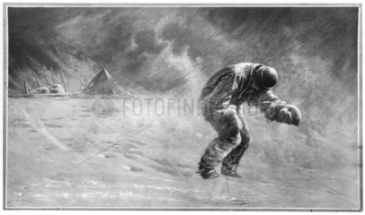 Captain Robert Falcon Scott  English Antarctic explorer  c 1912.