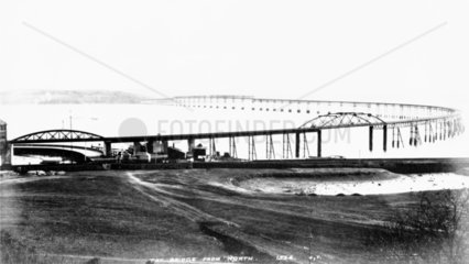 The first Tay Bridge  1878.