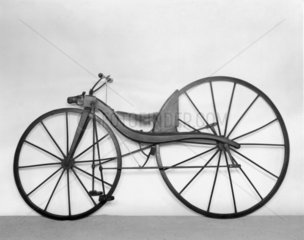 MacMillan rear-driven bicycle  c 1839.