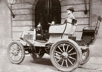 C S Rolls' 12 hp Panhard  winner of the 1000 Mile Trial  1900.