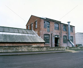 Factory producing casein plastic  Stroud  Gloucestershire  1900.