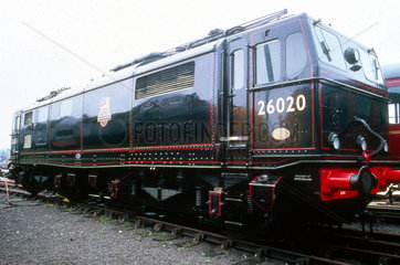 BR Electric Locomotive  Bo-Bo  no 26020  19