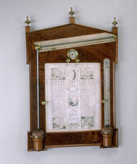 Diagonal barometer  c 1763. Diagonal barome