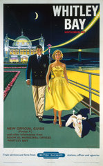 ‘Whitley Bay Northumberland’  BR poster  1958.