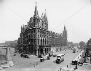 Midland Grand Hotel  St Pancras Station  London  c 1927.