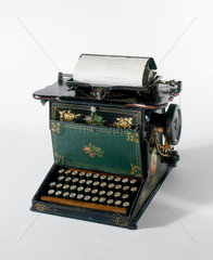 Sholes and Glidden typewriter  1875.