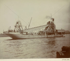 The dredger ‘The Chief’  Mexico  29 December 1919.