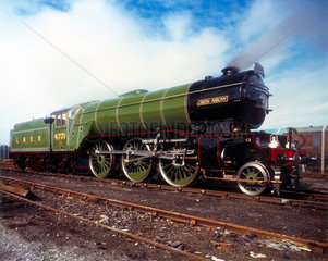 'Green Arrow'  London & North Eastern Railway steam locomotive  1936.