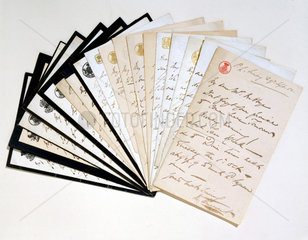 Letters to Charles Babbage from the Duchess of Somerset  mid 19th century.