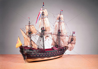 Dutch warship  c 1660.
