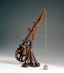 Rat's tail crane  1735-1752.